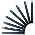Penna stilografica Waterman S0712991 Nero 8 pezzi Blister