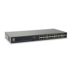 Switch Level One GEP-2651 L3 24 porte Gigabit Ethernet PoE montaggio rack