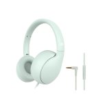 Auriculares Conceptronic PARRIS04GT avec câble, micro in-line, pliables, vert clair