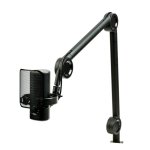 Micrófono Aiwa PDMA-10 USB alámbrico con filtro antipop y control giratorio