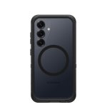 Funda OtterBox Defender XT Plastique Noir Transparent Aimants Galaxy S25