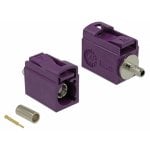Conecteur coaxial Delock 89702 FAKRA D mâle doré