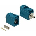 Conecteur Coaxial Delock 89709 FAKRA Z Mâle Chromé Or