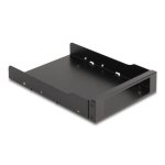 Bastidor de installation métallique Delock 3.5" pour rack mobile Slim Bay