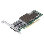 Tarjeta de Red Broadcom BCM957508-P2100G PCI Express Fibra 100000 Mbit/s Verde Aluminio