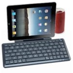 Teclado Phoenix PHKEYTABLET inalámbrico Bluetooth mini con soporte y batería litio