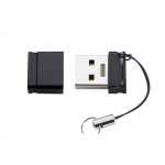 Chiavetta USB Intenso Slim Line 128 GB USB 3.2 Gen 1 Nero con Cappuccio