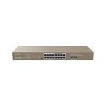 Switch IP-Com G1118P-16-250W Gigabit Ethernet PoE 16 porte Rack
