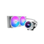 Refrigeración Líquida Cooler Master MasterLiquid Core Nex 240mm 2 Lüfter ARGB Weiß