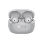 Auriculares OnePlus Nord Buds 4 Pro sem fios Bluetooth 6.0 com Cancelamento de Ruído Cinzento