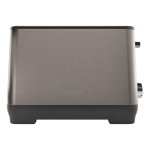 Tostapane Aiwa KOTAN 2 fessure larghe 1000 W 7 livelli nero e acciaio inox