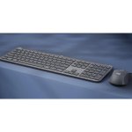 Tastatur Logitech Signature Slim Combo kabellos Bluetooth 5.1 mit Maus