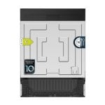 Lavavajillas Bolero Aguazero 6620 Full-BI 15 servicios Clase C con Motor Inverter y UV Light