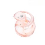 Auriculares Bluetooth Paxa Circumaurais Abertos Ajuste Seguro Rosa