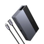 Station Dock Ugreen 6 em 1 para Steam Deck USB-A USB-C HDMI Cinzento