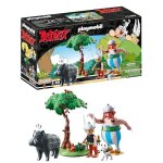 Set de Juguetes Playmobil 71160 Astérix La Caza del Jabalí con Árbol Giratorio Multicolor