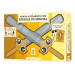 Juego de mesa Asmodee Vamos a pegarnos con espadas de mentira para 3-6 jugadores 20 min
