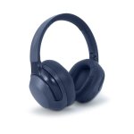 Auriculares Mooov inalámbricos Bluetooth con Cancelación Activa de Ruido, Micrófono y audio espacial Azul