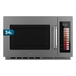 Microondas FlatPro 3400 34 Litros 2100 W com Duplo Magnetrão e 100 Programas