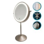 Espejo de Maquillaje FaceCare Mirror Dual Doble Cara 360º Recargable