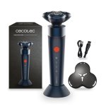 Máquina de Barbear Facial Cecotec PrecisionCare Aluminium Premium Sem Fios 45min Resistente à Água