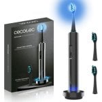 Cepillo de Dientes Eléctrico Whitening Tech ToothCare WhiteTeeth Premium 4 Modos 2 Cabezales LED Azul IPX7 180 Días