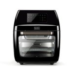 Freidora de aire Black & Decker BXAFO1200E 12 L 1700 W con ventana y asador