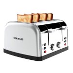 Tostador Taurus Vintage Four 1900W 4 Ranuras 7 Niveles