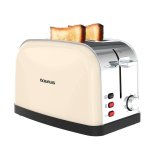 Tostadora vintage Taurus Vintage II 2 ranuras 950 W 7 niveles crema