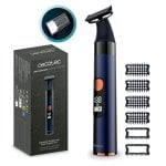 Tondeuse Barbe Cecotec PrecisionCare OneShave Saphire Sans Fil 90min Étanche 6 Sabots