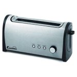 Grille-pain Comelec TP 1721 1 Fente Longue 1000W 6 Niveaux Inox