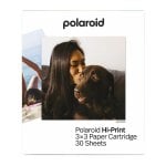 Papel fotográfico Polaroid Hi-Print 3x3 76x76 mm 30 folhas