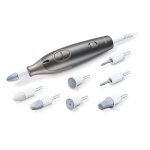 Set de Manucure et Pédicure Beurer avec Adaptateurs en Saphir et Écran LED