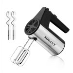 Doble batidora de mano Dam Electronics 300W 5 velocidades turbo