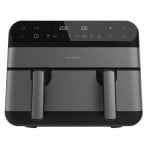 Freidora de Aire Cecotec Cecofry Advance 9000 Full Inox 9L 2800W Doble Cubeta Sync