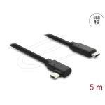 Cable USB-C DeLOCK 87240 5 m USB 2.0 10 Gbit/s Negro