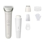 Rasoio Corpo Philips Lady Shaver Series 8000 BRL159/00 Senza Fili 100min Funzionamento a Umido 6 Accessori