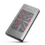 Caixa PC Axagon EEM2-20GD M.2 Alumínio Preto Cinzento com Ventoinha USB-C