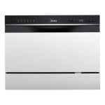 Lavavajillas Midea MTD55S400W 6 Servicios F con WiFi y filtro antibacterias