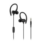 Auriculares Dam Electronics S07 com cabo, microfone e controlo, para desporto