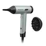 Sèche-cheveux Ionique Rowenta Tiny HY7120 1600W 3 Températures 3 Vitesses Diffuseur Noir Vert