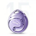 Auriculares Bluetooth Paxa Tf-t63 sem fios com cancelamento de ruído, gancho de orelha roxo