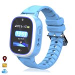 Dam Electronics Smartwatch TD31 GPS WiFi 1,3'' IPS Schwarz Kinder SOS Tracker