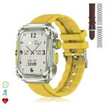 Dam Electronics Smartwatch Z85 Max Bluetooth 2" LCD Cinturini Tripli IP68 ECG Tensione