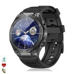 Dam Electronics Smartwatch JA01 Bluetooth 1,43'' AMOLED Preto IP67 Multidesportos