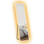 Homcom Espejo De Cuerpo Entero Con Luz Led 150x40 Cm Sin Marco Transparente