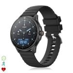 Dam Electronics ZW45 Bluetooth 44mm Táctil Negro Silicona IP67 SpO2 Pulsómetro Tensiómetro