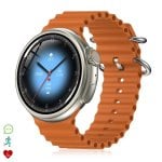 Dam Electronics Smartwatch Z78 Ultra Bluetooth 1,52 pollici Metallo Silicone Nero