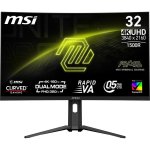 Monitor MSI MAG 321CUPDF 31,5" UltraHD 4K 160Hz VA Curvo FreeSync Premium HDR400 Ajuste de altura