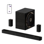 Barra de Som Ultimea Skywave X70 7.1.4 980W Bluetooth 5.4 Dolby Atmos